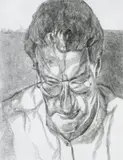 Lucian Freud, The Painter's Doctor 2006, 2006, etching on Somerset paper