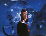 McLean Edwards, Nighthead 2013, 2013, oil on canvas