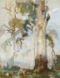 Hans Heysen, A Lord of the Bush c1912