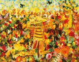 John Perceval, By Gaud, I'm a Pumpkin 1989, 1989, oil on canvas