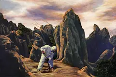 Julia Ciccarone, Dig 1991-92, 1991-92, oil on canvas