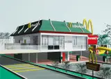 Callum Morton, Mac Attack, Wahroonga 2001, 2001, digital print