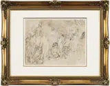 Norman Lindsay, East Meets West 1950