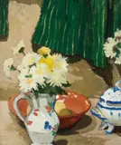 Margaret Preston, The Green Curtain c1918
