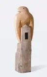 Bruce Armstrong, Temple 1991, 1991, cypress, seamaster paint (acrylic marine grade paint)