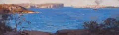 Arthur Streeton, South Head, Sydney (also known as Sydney Heads) 1913-14, 1913-14, oil on panel