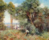 Frederick McCubbin, Spring Morning 1914, 1914, oil on canvas