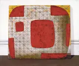 Grid 2001 by John Kelly, 2001, oil on linen, sold May 2017