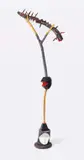 Augustine Dall'ava, Sacrifice 1986, 1986, painted wood and metal