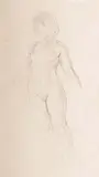 Study of a Model c1935 by Norman Lindsay, c1935, pencil on paper, offered May 2017