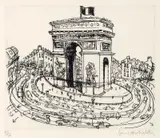 Brett Whiteley, Arc de Triomphe 1990
