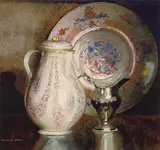 Blamire Young, Porcelain and Silver c1920