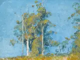 Tom Roberts, Joy of Gums, oil on board