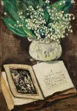 Louis Valtat, Flowers with Book