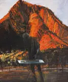 Euan MacLeod, Under Red Mountain/Flinders 2008, 2008, oil on canvas
