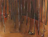 Fred Williams, Mittagong 1958, 1958, gouache on paper