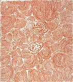 Nyurapayia Nampitjinpa, Rockhole Site of Yumarra 2000, 2000, synthetic polymer paint on Belgian linen