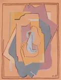 Dorrit Black, Still Life (Pochoir Design) 1929