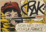 Roy Lichtenstein, CRAK! 1964, 1964, colour lithograph