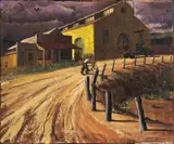 Jeffrey Smart, Morgan Warehouse 1946