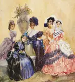 Norman Lindsay, The Friend of Fashion 1964