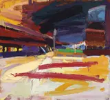Ben Quilty, City Road Landscape 2002, 2002, oil on canvas