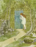 Ida Rentoul Outhwaite, The Little Green Door c1922