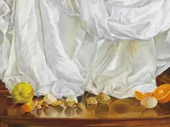 Still Life c1990 by Elisabeth Kruger, c1990, oil on board, sold Mar 2016