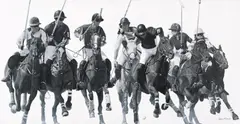 Lawrence Starkey, Storming the Field, oil on canvas