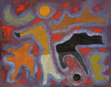 John Coburn, Moon Drenched c1957