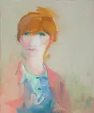 Sam Fullbrook, Untitled (Portrait of a Girl) 1968, 1968, oil on canvas