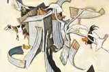 William Robinson, Farmyard Scene with Goats and Cows 1983