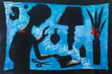 Girl at Table c1985 by Charles Blackman, c1985, oil on paper on canvas, offered Dec 2015