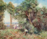 Frederick McCubbin, Spring Morning 1914, 1914, oil on canvas