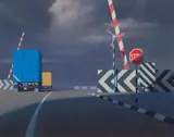 Jeffrey Smart, Level Crossing 1997