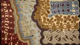 Tingari Cycle 1997 by Ronnie Tjampitjinpa, 1997, Tingari Cycle, sold Dec 2015