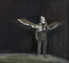 Susan Norrie, Winged Monkey 2002, 2002, gouache on paper