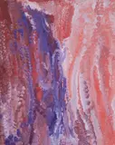 Alkahere (My Country) 1995 by Emily Kame Kngwarreye, 1995, synthetic polymer paint on linen, sold Dec 2015