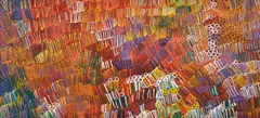Minnie Pwerle, Awelye, synthetic polymer paint on linen