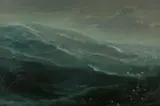 Tim Storrier, Untitled (Wave) c1998, c1998, oil on board