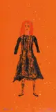 Jenny Watson, Self Portrait in Fendi Dress 2009