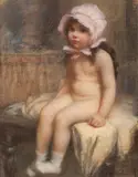 Janet Agnes Cumbrae Stewart, Pink Bonnet