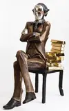 Linda Klarfeld, Big Banker, resin