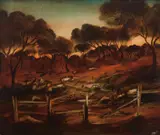 Pro Hart, Untitled 1966