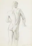 Jeffrey Smart, Untitled (Nude) c1965