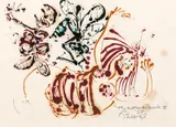 John Perceval, The Mother the Insects II 1969, 1969, oil on paper