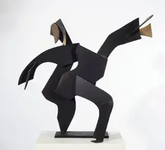 Inge King, Fiesta (Maquette) 1989-90, 1989-90, polychrome steel