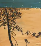 John Olsen, Mallee Road to Nhill I 1981