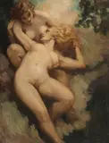 Lust c1925 by Norman Lindsay, c1925, oil on canvas, sold Sep 2015