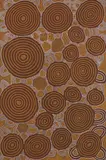 Untitled 1987 by Anatjari No.i Tjakamarra, 1987, synthetic polymer paint on linen, sold Sep 2015